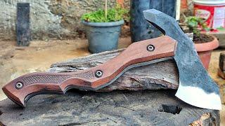 Knife Making - Forging Tactical Ax