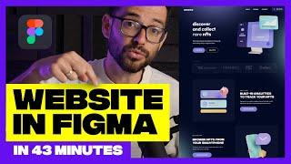 Figma tutorial for Beginners: Complete Website from Start to Finish