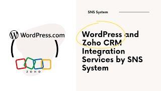 Streamlined WordPress and Zoho CRM Integration Solutions #wordpress #zohocrm