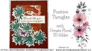 Positive Thoughts block inking technique