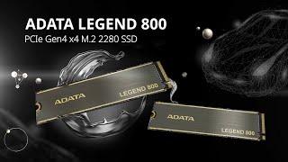 ADATA LEGEND 800 PCIe Gen4 x4 M.2 2280 SSD_EN