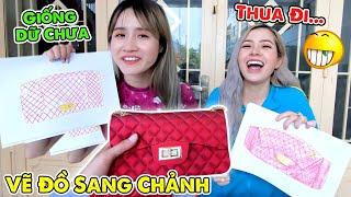 Cuộc Thi Vẽ Theo Đồ Sang Chảnh Linh Barbie Vê Vê I Linh Vyy Official