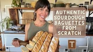 The Trick to Making PERFECT Sourdough Baguettes..Everytime!