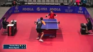 Sharon Alguetti vs Timothy Wang QF