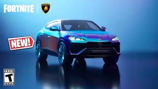 *NEW* Fortnite x Lamborghini Urus SE EARLY GAMEPLAY!  (The Best SUV In The Game)