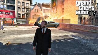 Jason Statham Style - High Action And Brutal Kills Gameplay | GTA IV PC ( No HUD )