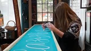 Living Legendary: The Most Recent Sign for Lazy River Acres!