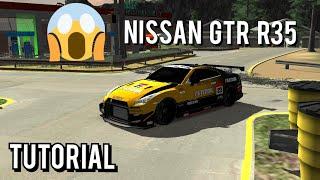 Как сделать топ винил на NISSAN GTR R35 в car parking multiplayer