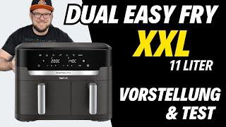 DUAL EASY FRY XXL: Vorstellung & erster Test der Heißluftfritteuse von Tefal