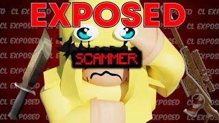 EXPOSING POPULAR MM2 Youtuber For SCAMMING... (Murder Mystery 2) CL MM2 @ayoitscl