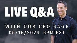 May Live Q&A w/ Addictive Wellness CEO - Sage Dammers