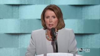 Nancy Pelosi Full Speech at the Democratic Convention