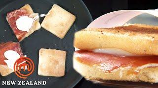 Toasted Ham and Cheese Sandwich Masterclass | MasterChef New Zealand | MasterChef World