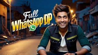 Set Whatsapp DP Full Without Crop | Set Full DP in WhatsApp withot Cropping | FULL DP in WhatsApp