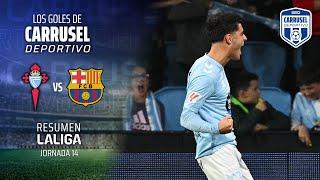 ¡PINCHA EL LÍDER! Locura de goles en Balaídos | Resumen del Celta 2 - 2 Barcelona