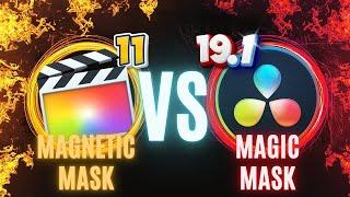 The Battle of the Masks: Final Cut Pro vs. DaVinci Resolve! 