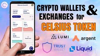 Celsius Network supported Wallets/ Exchange for $CEL token Deposits or Withdrawals | Tutorial