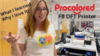 Procolored F8 DTF Printer: A Game-Changer for Custom Designs!!