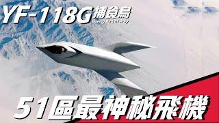 【YF-118G隱形戰鬥機】美國51區最神秘武器，疑似掌握外星黑科技，可躲過一切雷達探測，隱藏40年才現世