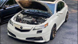 Acura TL 3.7 SH-awd Crazy Launch  with bolt ons only