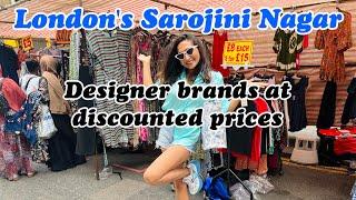 BEST STREET MARKET FOR DESIGNER SHOPPING IN LONDON | SAROJINI NAGAR | LIVERPOOL STREET MARKET