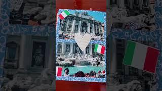 Flip Through #1: Italy  #asmr #scrapbooking #journal #tiktok #creator #travel #traveljournal