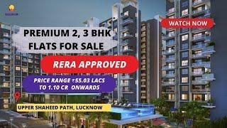 Premium 2, 3 BHK Flats in Upper Shaheed Path Lucknow |  7428092718 #flatsforsale