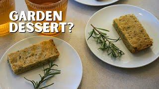 Rosemary Shortbread from the Garden (the Easy Way)