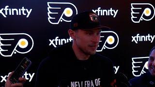 10/3 PHI vs. NJD Postgame: Erik Johnson