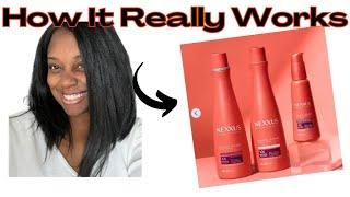 Nexxus Shampoo, Conditioner, & Rebond Treatment Amino Bond 3 for All Types of Damaged Hair