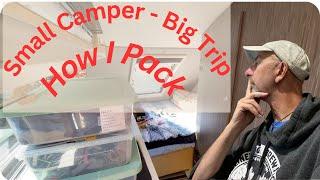 ONE MONTH in a SMALL Camper? Packing my Tab 400 for the ULTIMATE Adventure to Glacier National Park!