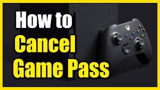 How to Cancel Game Pass Subscription On Xbox Series X|S (Fast Tutorial)