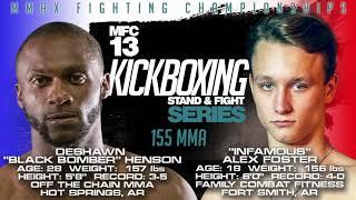 MMAXFC13MMA Deshawn Henson v Alex Foster