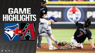 Blue Jays vs. D-backs Game Highlights (7/12/24) | MLB Highlights