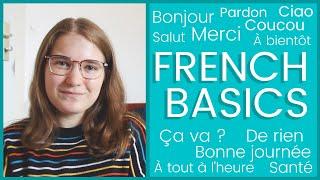 FRENCH BASICS YOU NEED TO KNOW // Learn French With Holly (Episode 1)