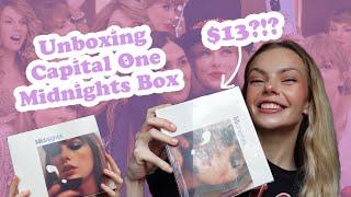 Unboxing Taylor Swift X Capital One Midnights Box Set | Rachel Lord