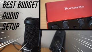 Best budget XLR Microphone setup with Tutorial