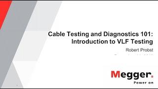 Cable testing 101  introduction to VLF