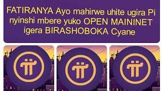 PI NETWORK Fatiranya Aya mahirwe mbere yuko OPEN MAININET igera  Lock UP & SECURITY circle