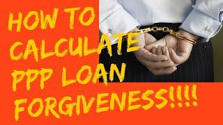 PPP Loan Forgiveness Calculation