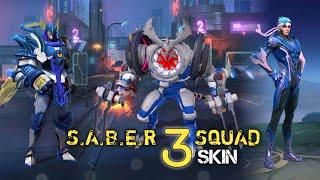 UPDATE3 Member S.A.B.E.R SQUAD skin (chou, Aldous, thamuz)