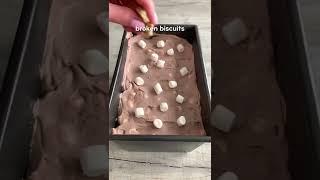 Easy Homemade Rocky Road Ice Cream - 6 ingredients