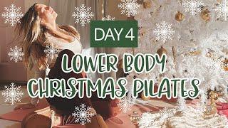 DAY 4 - 12 Days of Pilates Challenge // 20MIN Legs & Booty Christmas Pilates // Callie Jardine Gualy