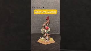 First The Old World Miniature - Black Orc Warrior #warhammer #orks #miniature #theoldworld