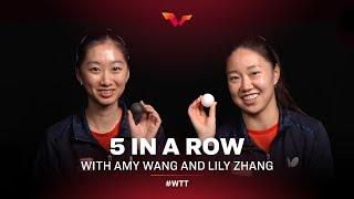 5-in-a-Row Challenge w/ Amy Wang and Lily Zhang 