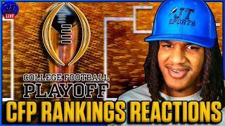 CFP Rankings Reactions, UNC Fires Mack Brown, Travis Hunter & Dylan Sampson Snubs, Week 14 Upsets