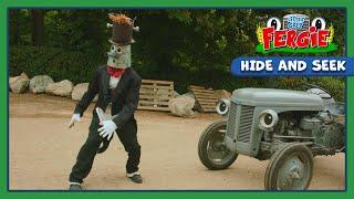 Fergie Scares A Fox Away  | Hide and Seek |  Little Grey Fergie