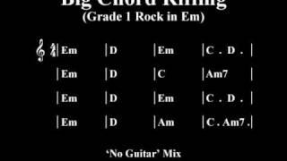 RGT Gr1 - Big Chord Riffing - No Guitar Mix