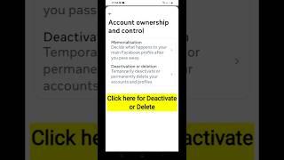 REAL! | How to Deactivate or Delete Facebook Account | #deletefacebookpage #deactivateaccount