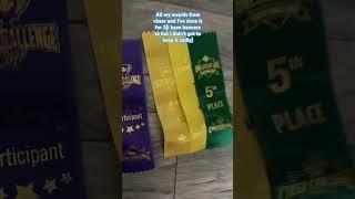 All my cheer awards I’ve won in 3 years! #cheer #awards #cssawards
